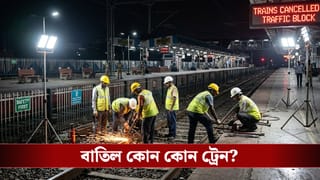 Sealdah division train cancellations: শিয়ালদহ ডিভিশনে সাড়ে ফের ট্রাফিক ব্লক, বাতিল থাকছে কোন কোন লোকাল ট্রেন?