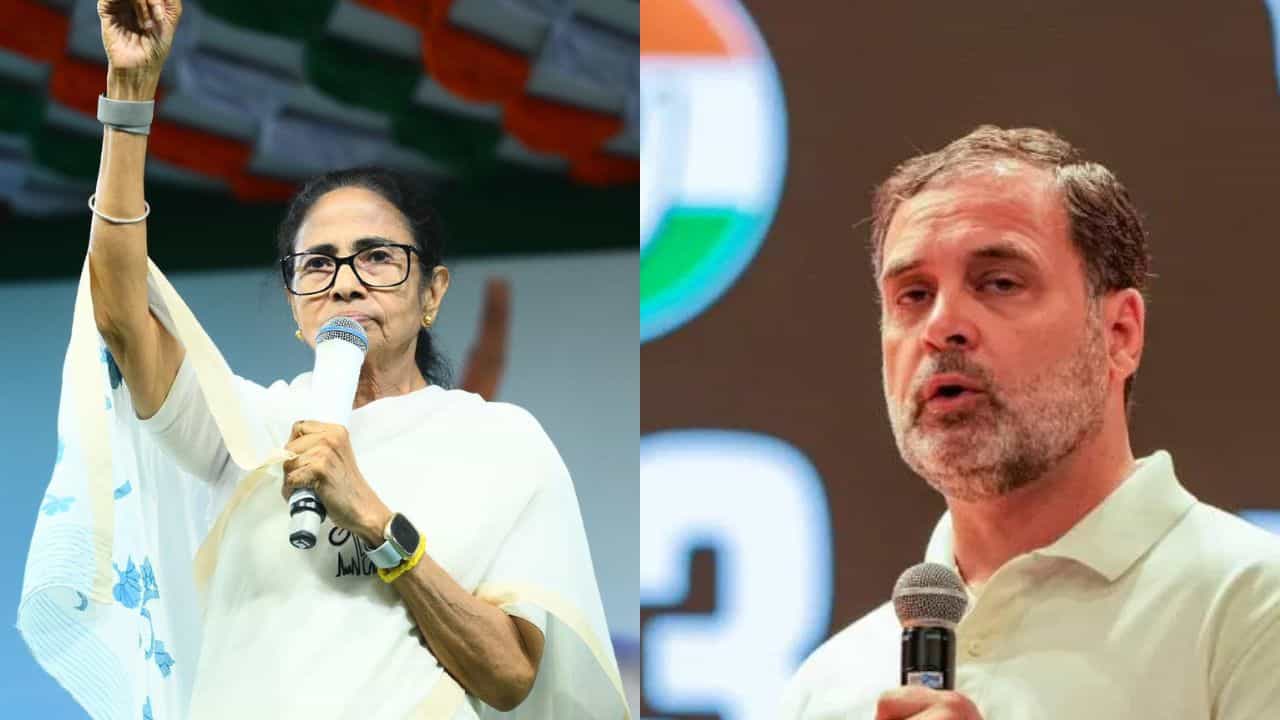 Delimitation Bill: সংসদের বিশেষ অধিবেশনে TMC-র ২০ সাংসদ, 'ঘুরিয়ে BJP-কে সুবিধা', কেন বললেন রাহুল গান্ধী? Delimitation Bill: সংসদের বিশেষ অধিবেশনে TMC-র ২০ সাংসদ, 'ঘুরিয়ে BJP-কে সুবিধা', কেন বললেন রাহুল গান্ধী?
