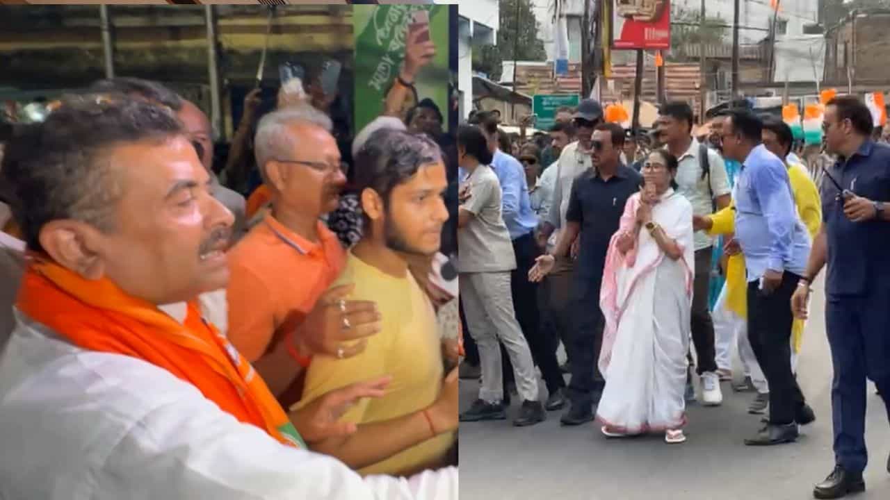 West Bengal Election 2026 Highlights: রবির সন্ধেয় ভবানীপুরে মমতা, চেতলায় প্রচার সারলেন শুভেন্দু West Bengal Election 2026 Highlights: রবির সন্ধেয় ভবানীপুরে মমতা, চেতলায় প্রচার সারলেন শুভেন্দু