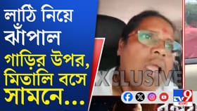 দুমদাম করে ভাঙল কাচ, মিতালির গাড়ি পুরো শেষ