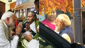 সকালে মতুয়াগড়ে, সন্ধ্যায় মোদী পুজো দিলেন ঠনঠনিয়া কালীবাড়িতে!