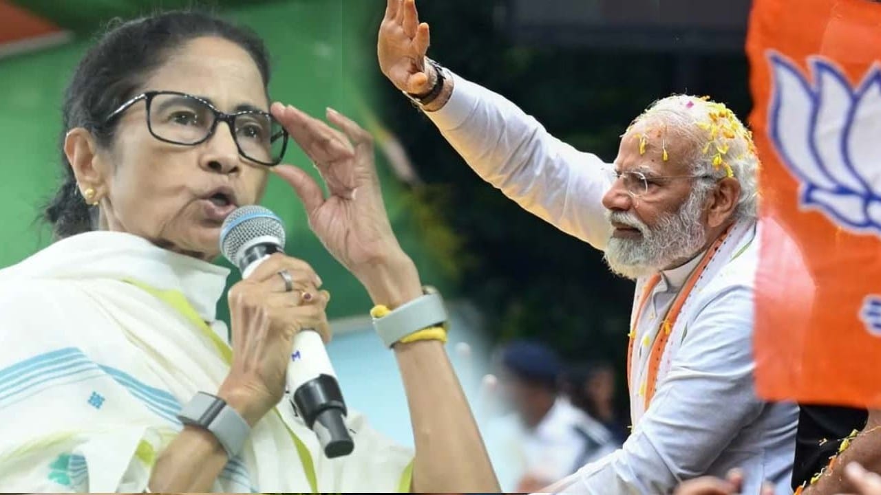 জঙ্গলমহলে চার বিরাট সভা মোদীর, ঝড় তুলতে ময়দানে মমতাও