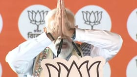 কোচবিহারে বিজয় সংকল্প সভায় প্রধানমন্ত্রী নরেন্দ্র মোদী