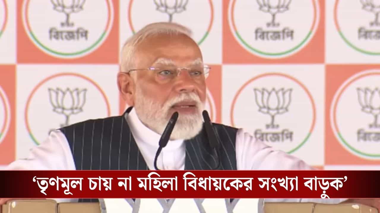 PM Modi: বাংলার মহিলাদের প্রতারিত করেছে তৃণমূল, কংগ্রেসের সঙ্গে হাত মিলিয়ে বিল আটকেছে', আক্রমণ মোদীর