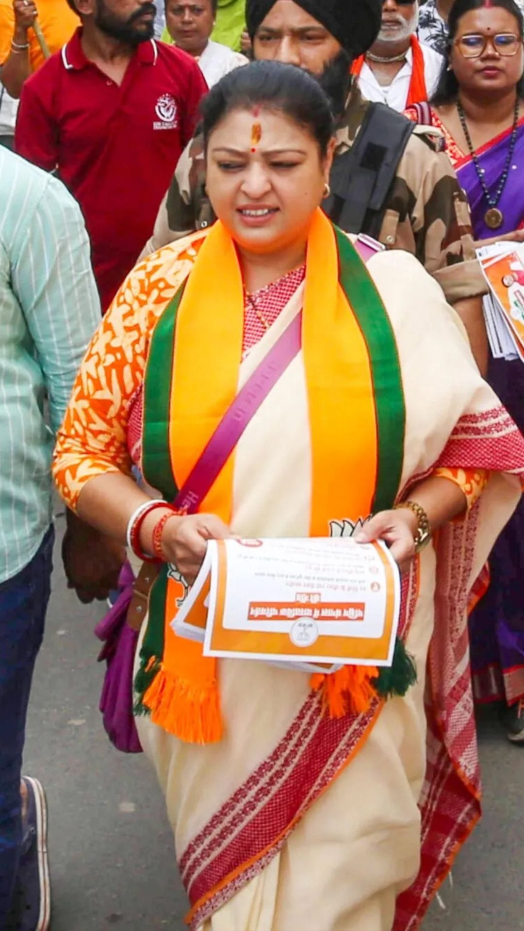 BJP প্রার্থী প্রিয়াঙ্কা টিবরেওয়ালের প্রচারে বাধার অভিযোগ