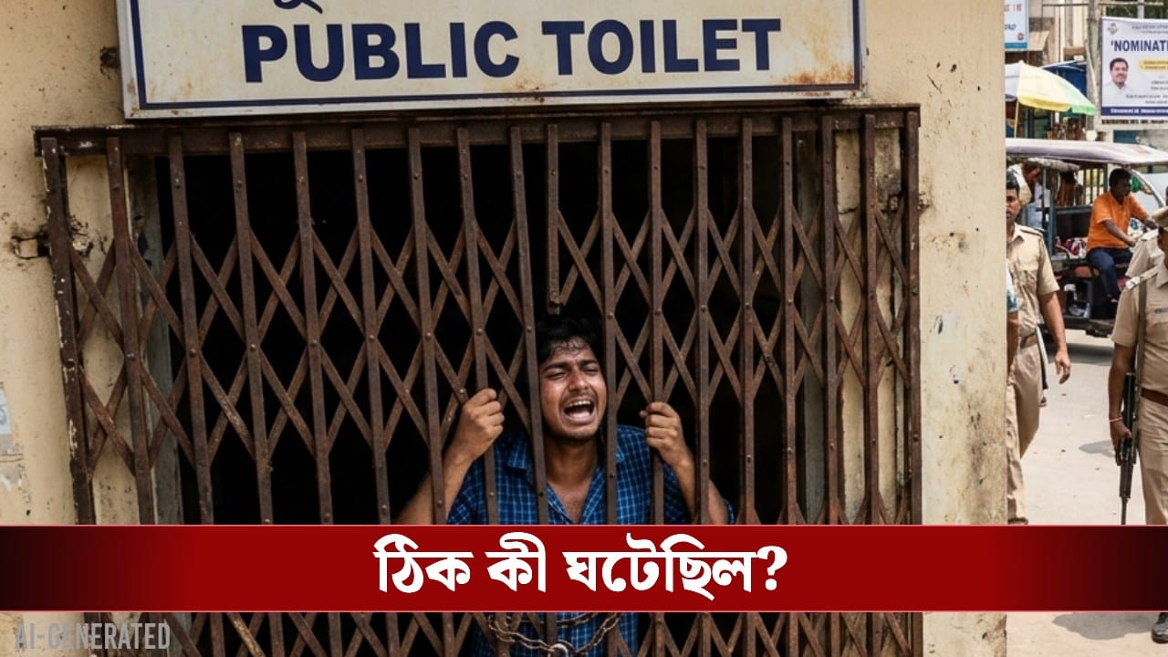 Student Locked in Public Toilet: প্রশাসনের নাকের ডগায় শৌচালয়ে আড়াই ঘণ্টা বন্দি ছাত্র! পুলিশের কানে পৌঁছল না আর্তনাদ
