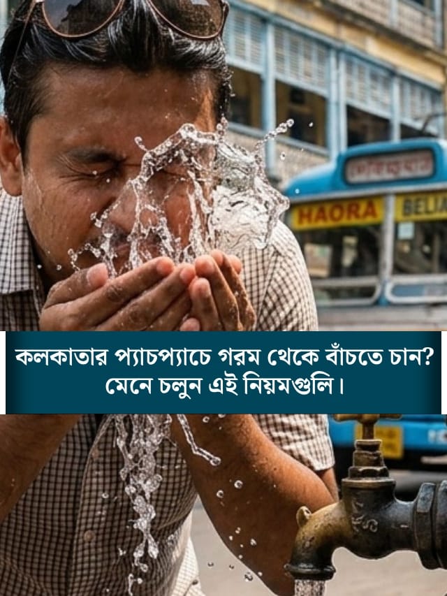 কলকাতার প্যাচপ্যাচে গরম থেকে বাঁচতে চান? মেনে চলুন এই নিয়মগুলি!