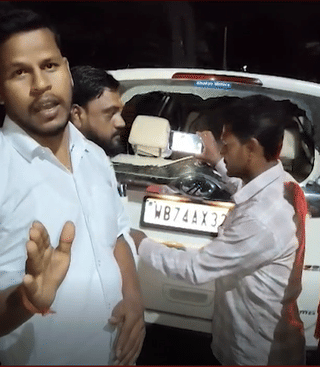 চোপড়ায় বিজেপি  প্রার্থীর গাড়ি ভাঙচুর, কাঠগড়ায় তৃণমূল