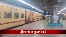 বেলডাঙায় ঢোকার মুখে ট্রেন লক্ষ্য করে পাথরবৃষ্টি! আতঙ্কে যাত্রীরা