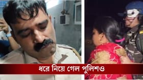 সিউড়িতে পুলিশকে বেধড়ক মার, ঘাড় ধরে মহিলাদের গাড়িতে তুলল বাহিনী