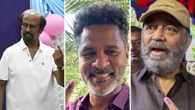 বুথে বুথে সুপারস্টাররা, ভোট দিয়ে কী বার্তা দিলেন রজনী-কমলরা?