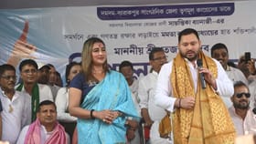 সায়ন্তিকার প্রচারে বরাহনগরে তেজস্বী, নজর ৩ বছর পরের নির্বাচনে