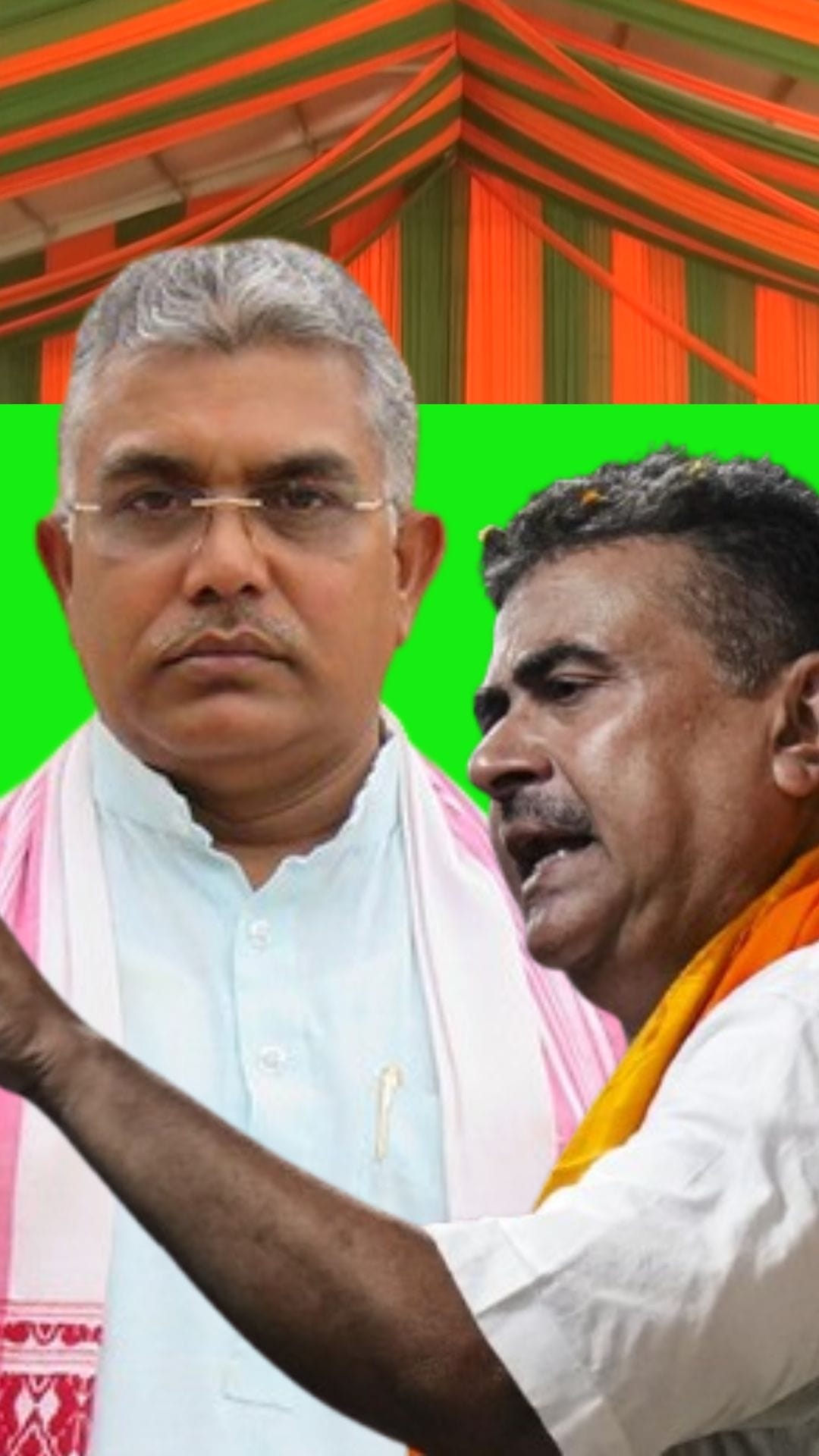 দিলীপের মনোনয়নে সঙ্গী শুভেন্দু, দিলীপ ঘোষ বললেন...