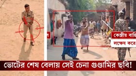 কমিশনের আশঙ্কাই সত্যি হল? বিকেল ৪টে বাজতেই তুমুল গুণ্ডামির ছবি