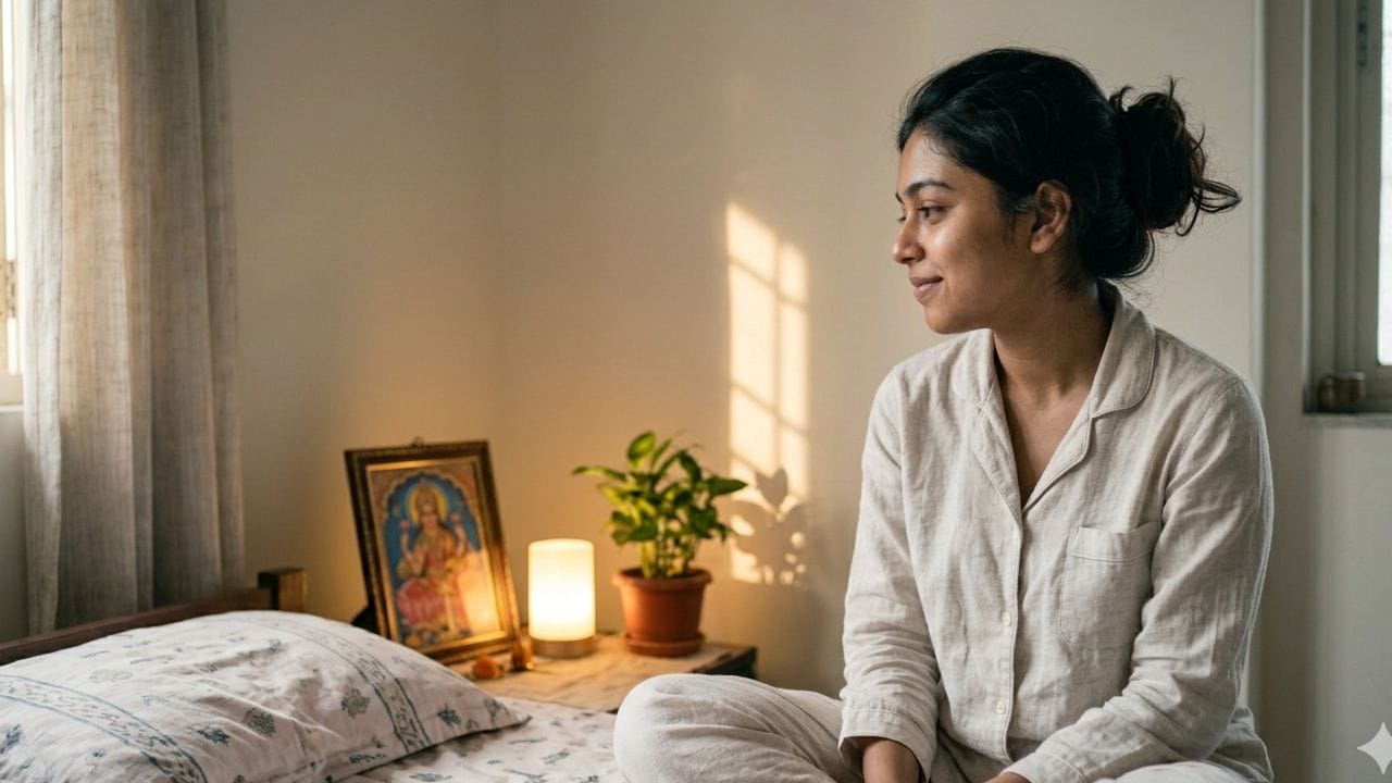 জ্যোতিষ মতে, সকালে উঠে ইষ্টদেবতা, তুলসী গাছ বা সূর্যের ছবি দেখা অত্যন্ত ফলদায়ক। যাঁদের সকালে মনমেজাজ খারাপ থাকে, তাঁরা ময়ূরের পালক বা পদ্মফুলের ছবিও দেখতে পারেন। এই ‘শুভ দর্শন’ আপনার জন্মকুণ্ডলীর অশুভ যোগ কাটিয়ে মনকে শান্ত ও কর্মক্ষম করে তোলে। Gemini AI