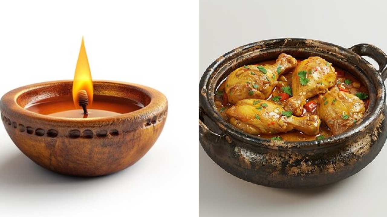 কড়াই বা তাওয়া মাজতে ছাই বা মাটির প্রদীপের গুঁড়ো ব্যবহার করা একটি পুরনো কিন্তু কার্যকর পদ্ধতি। গরম জলে বেকিং সোডা দিয়ে ফোটানোর পর এই গুঁড়ো দিয়ে মাজলে বাসনের উজ্জ্বলতা বহুগুণ বেড়ে যায়। এতে পরিশ্রমও যেমন কমে, সময়ও বাঁচে। Free Pik