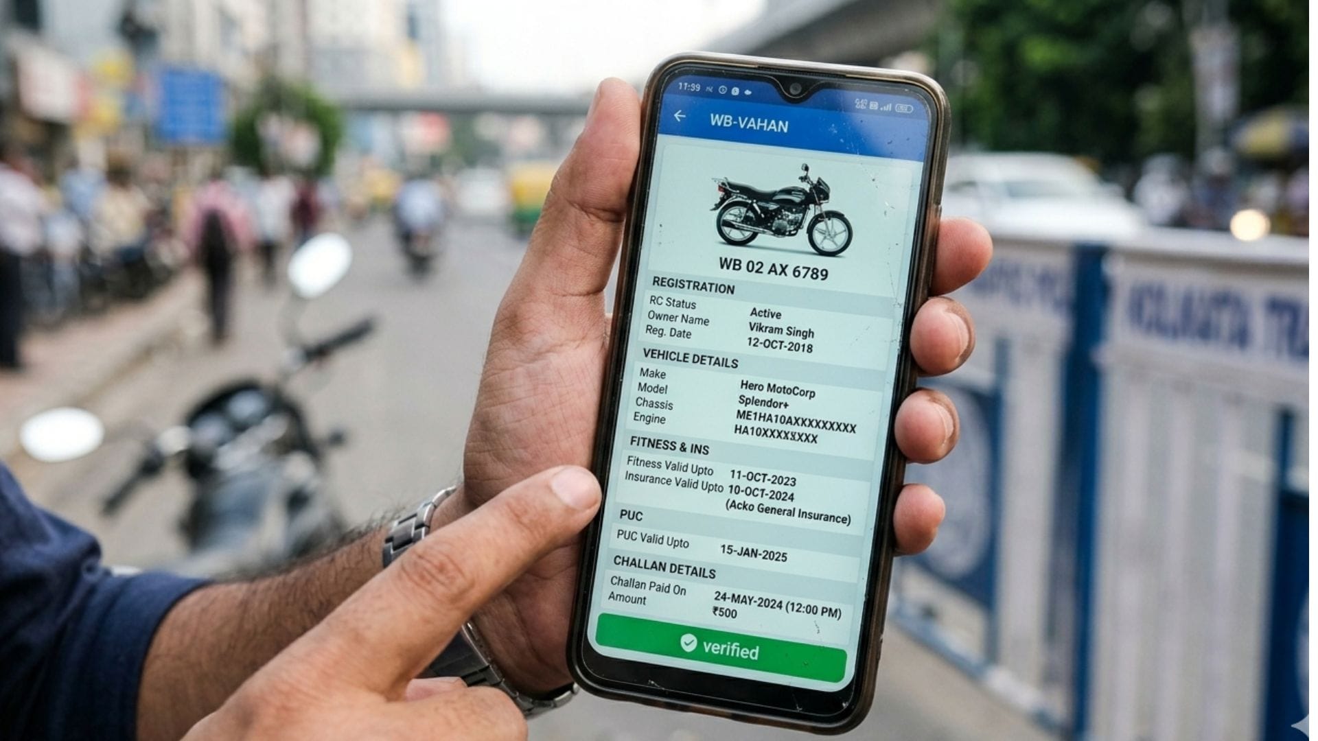 একবার চেসিস ও ইঞ্জিন নম্বর দিলেই সারাজীবনের জন্য আপনার গাড়ির বিবরণ ওই অপ্প্লিকেশনে সেভ হয়ে যাবে। তবে বায়োমেট্রিক ভেরিফিকেশনের জন্য ফোনে ইন্টারনেট কানেকশন থাকা দরকার। এর ফলে আপনার তথ্য ভার্চুয়ালি সুরক্ষিত থাকবে। 