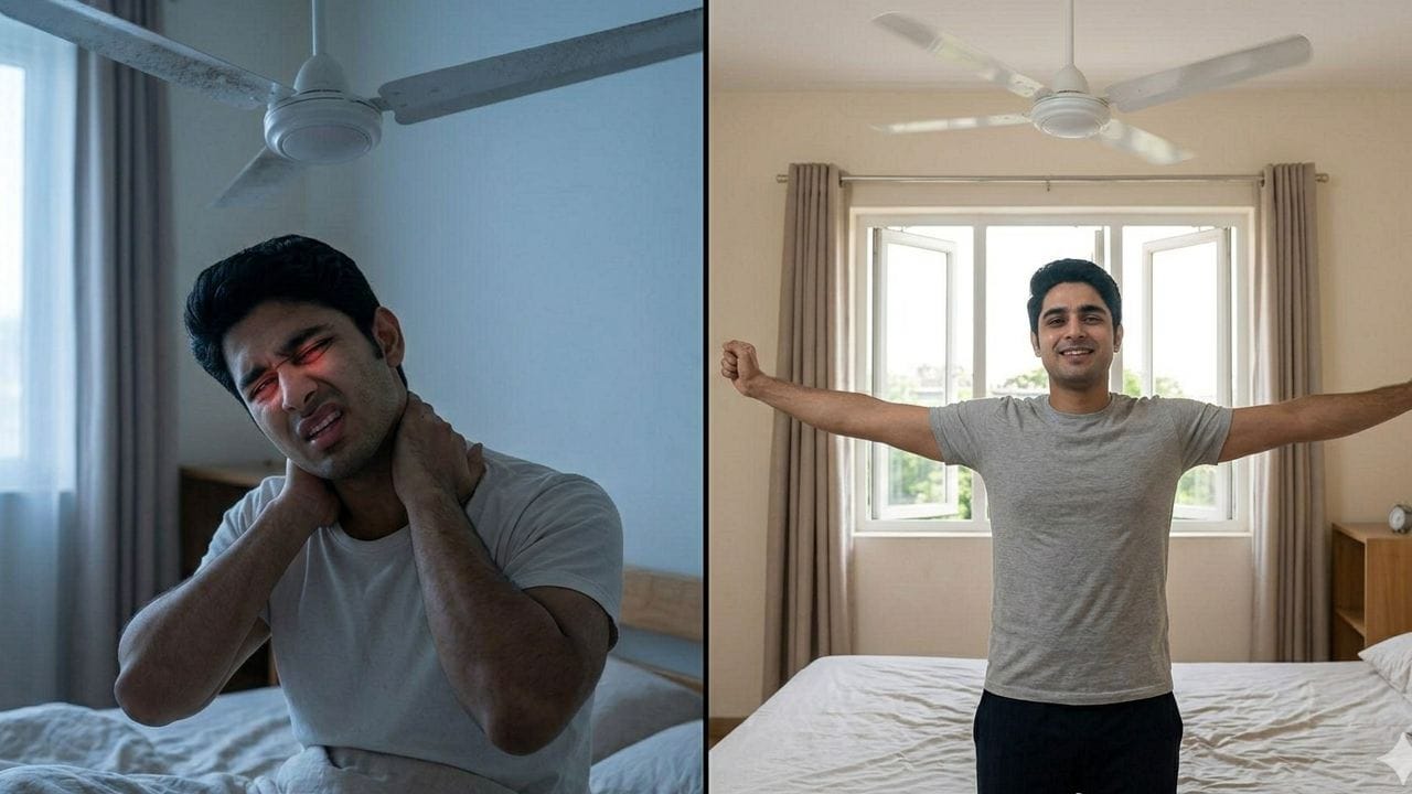 একটু সচেতন হলেই আপনি সকালে পাবেন ফুরফুরে মেজাজ। ফ্যান থেকে নির্দিষ্ট দূরত্ব বজায় রেখে শুলে এবং ঘরের বায়ু চলাচলের সঠিক ব্যবস্থা রাখলে ঘুমও গভীর হবে। মনে রাখবেন, সাময়িক আরামের চেয়ে দীর্ঘস্থায়ী সুস্থতাই বেশি জরুরি। Gemini Ai