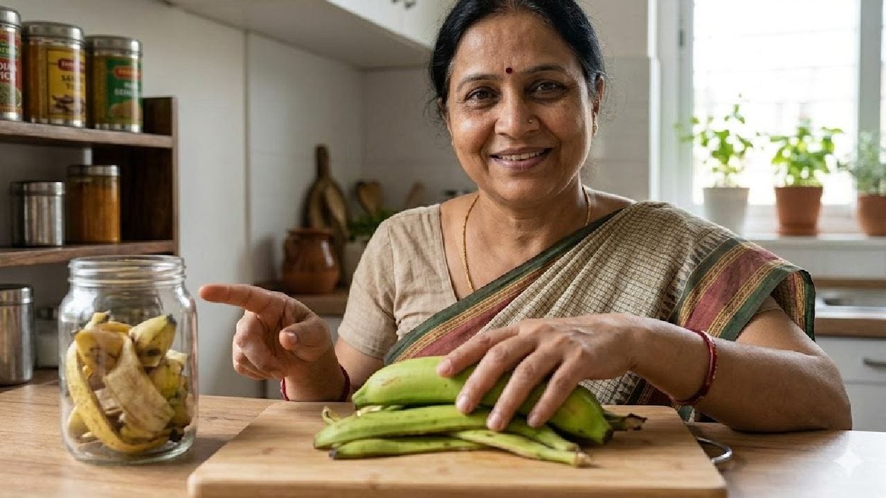 কলার খোসা শুধু ফেলনা নয়, এটি পুষ্টির খনি। অনেক রন্ধন বিশেষজ্ঞ মনে করেন, কলার খোসায় থাকা উপাদান শরীরের ভিটামিনের ঘাটতি মেটাতে দারুণ কার্যকর। তাই এবার থেকে ডাস্টবিনে ফেলার আগে এই পুষ্টিকর খোসাগুলো জমিয়ে রাখুন। Gemini Ai