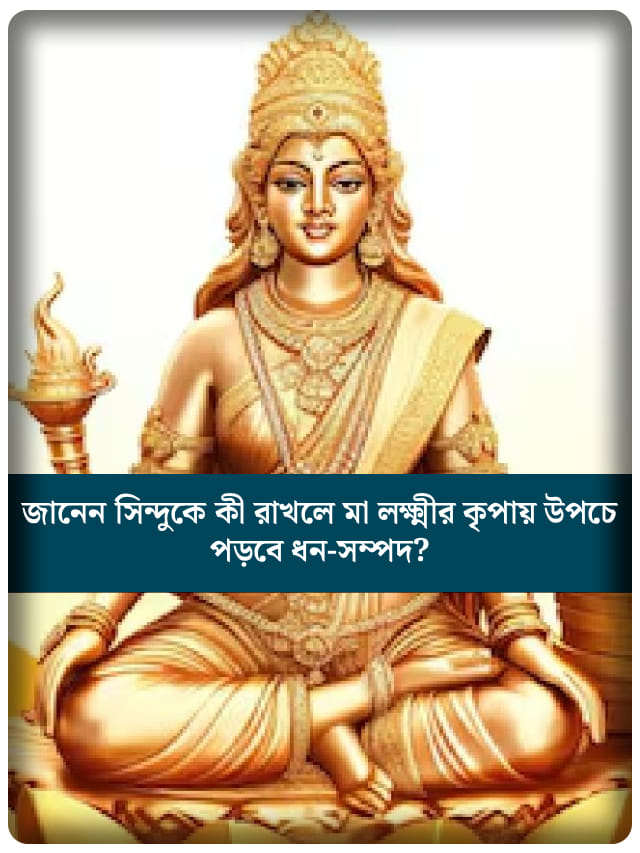 সিন্দুকে রাখুন এই জিনিস, মা লক্ষ্মীর কৃপায় উপচে পড়বে ধন-সম্পদ!