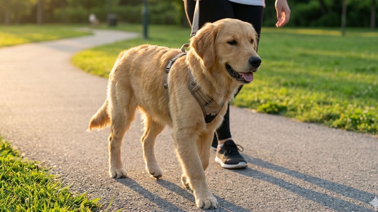 দুপুরের চড়া রোদে কুকুরকে বাইরে একদমই নিয়ে যাওয়া উচিত নয়। ভোরে বা সন্ধ্যার পর যখন আবহাওয়া ঠান্ডা থাকে, তখন হাঁটালে ভালো। রাস্তায় হাঁটার সময় খেয়াল রাখা প্রয়োজন যেন পায়ে গরমের ছ্যাঁকা না লাগে। Gemini AI
