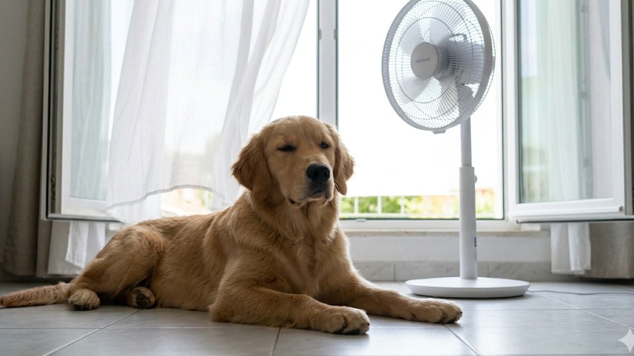 বাড়ির যে ঘরটিতে হাওয়া চলাচল বেশি, সেখানে পোষ্যকে রাখার চেষ্টা করুন। দরকারে ফ্যান বা এসি চালিয়ে ঘরটি ঠান্ডা রাখা ভালো। গুমোট ঘরে ওদের একদম আটকে রাখা ঠিক নয়, এতে নিঃশ্বাস নিতে কষ্ট হতে পারে। Gemini AI