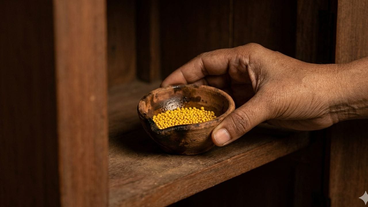 মাথায় যদি ঋণের বোঝা চেপে থাকে কিংবা পাওনা টাকা ফেরত না পান, তবে একটি পুরনো মাটির প্রদীপ নিন। সেই প্রদীপের ভেতর কিছুটা হলুদ সর্ষে ভরে সেটি আলমারির পিছনে লুকিয়ে রাখুন। খেয়াল রাখবেন এটি যেন সহজে কেউ দেখতে না পায়। Gemini AI