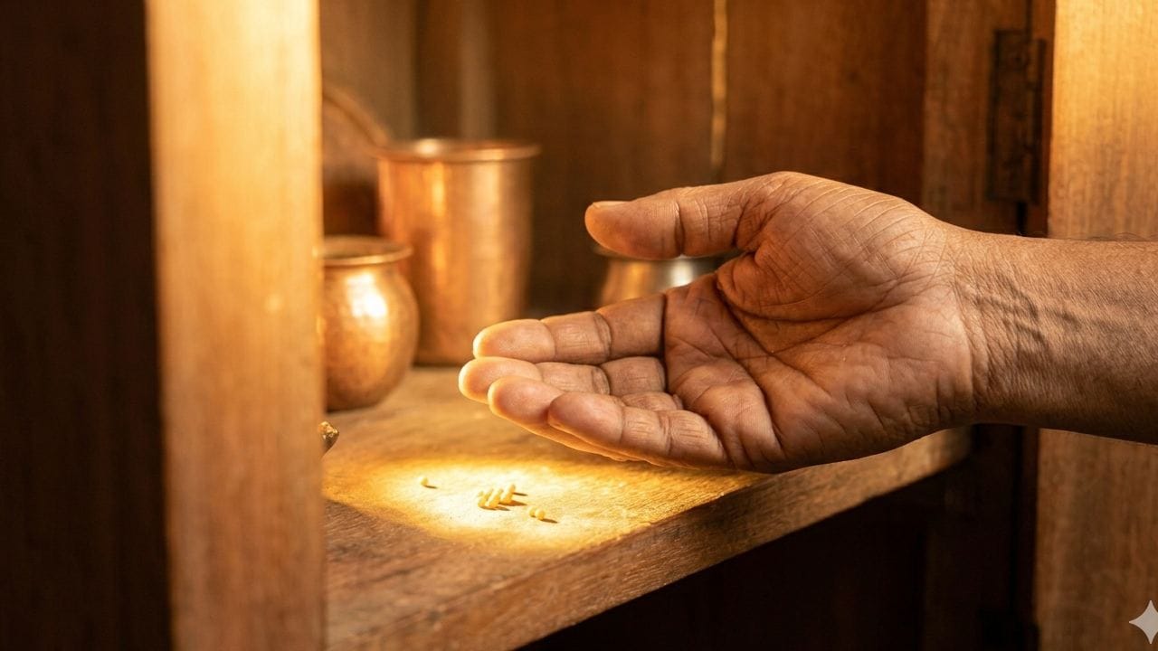 সর্ষে ভর্তি ওই প্রদীপটি লুকিয়ে রাখলে আটকে থাকা টাকা দ্রুত ফিরে পাওয়ার সম্ভাবনা তৈরি হয়। ঋণের দায় থেকে মুক্তি পাওয়া অনেক সহজ হয়ে যায়। নিষ্ঠাভরে এই ছোট ছোট নিয়মগুলো পালন করলেই জীবনে আমূল পরিবর্তন লক্ষ্য করা গিয়েছে। Gemini AI