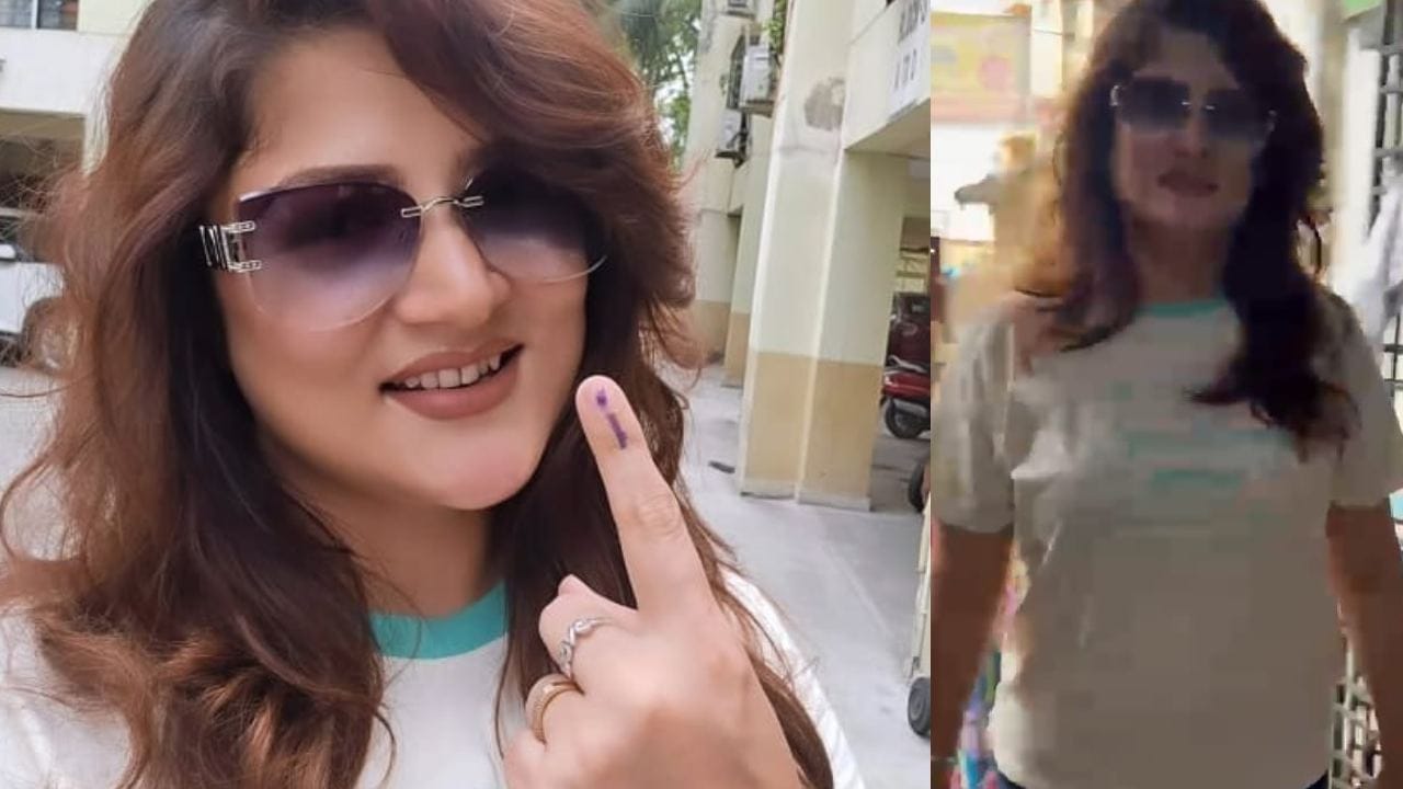 শ্রাবন্তী চট্টোপাধ্যায়: অভিনেত্রী শ্রাবন্তী চট্টোপাধ্যায় এদিন নিজের ভোট দিয়ে বেশ উৎসাহিত ছিলেন। ক্যাজুয়াল সাদা টি-শার্ট ,জিন্সে দেখা মেলে অভিনেত্রীর। Facebook