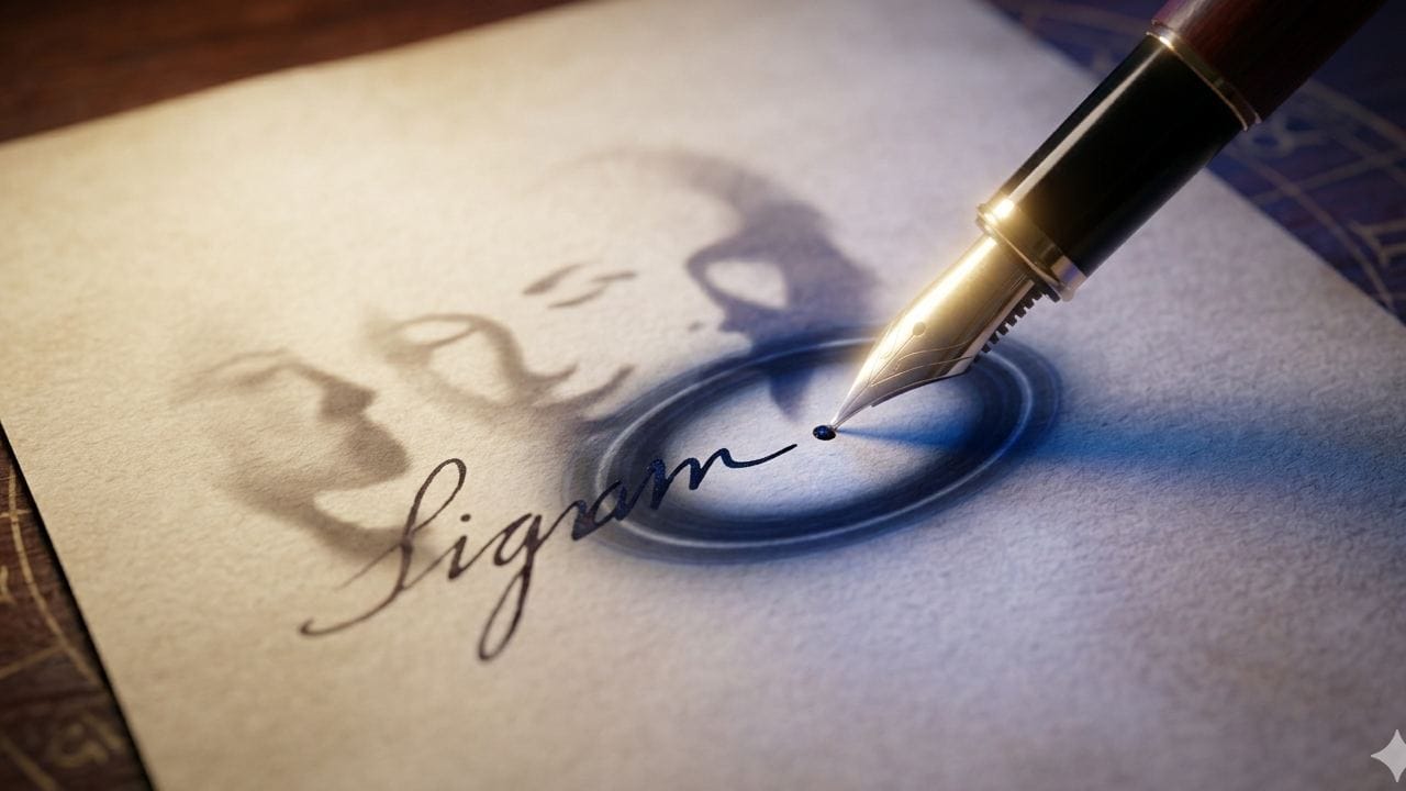 অনেকেই সই শেষ করার পর নিচে একটি ছোট বিন্দু দিয়ে থাকেন। জ্যোতিষ মতে, এটি ওই ব্যক্তির ওপর শনিদেবের বিশেষ প্রভাব নির্দেশ করে। জন্মছকে শনি ভালো থাকলে এই বিন্দু জীবনে অকল্পনীয় সৌভাগ্য বয়ে আনে। Gemini AI