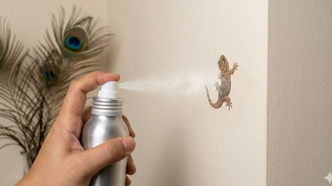 ঘরের ফুলদানিতে বা দেওয়ালের কোণে কয়েকটি ময়ূরের পালক গুঁজে রাখতে পারেন। পালক দেখলে বড় কোনও প্রাণীর উপস্থিতির ভয়ে টিকটিকি আপনার চৌকাঠ আর মাড়াবে না। Gemini AI