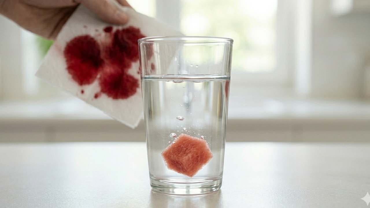 তরমুজের ছোট একটি টুকরো এক গ্লাস সাধারণ জলের মধ্যে ফেলে দিন। এরপর মাত্র ৫ থেকে ১০ মিনিট অপেক্ষা করুন। লক্ষ্য করুন জলের রঙের কোনও পরিবর্তন হচ্ছে কি না। Gemini AI
