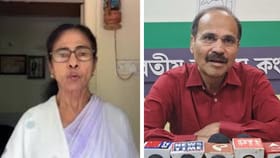 'রাহুল গান্ধীর কাছে হাতজোড় করতে হবে তৃণমূল নেত্রীকে', খোঁচা অধীরের