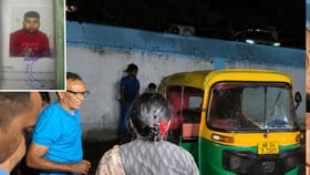 দুপুরের খাবার খাচ্ছিলেন অটোতেই বসে! দমকা ঝড়ে ভিতরেই থেঁতলে গেলেন চালক
