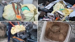 TMC-র কার্যালয়ের উপরে বস্তাভর্তি আগ্নেয়াস্ত্র, বোমা; কী চলছে আরামবাগে?