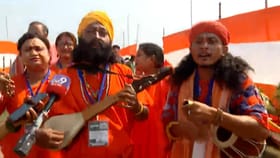 রবীন্দ্রজয়ন্তীতে বিজেপির শপথগ্রহণ, ব্রিগেড মুখোরিত রবীন্দ্রসঙ্গীতে