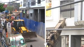 জাভেদের ছেলে সহ সোনা পাপ্পুর বেআইনি নির্মাণ গুঁড়িয়ে দিচ্ছে বুলডোজার