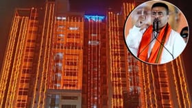 আচমকা নবান্নের ছাদে মুখ্যমন্ত্রী শুভেন্দু, কেন?