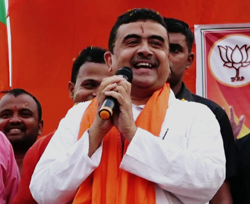 ভবানীপুরে ১৫ হাজারের বেশি ভোটে জিতলেন শুভেন্দু