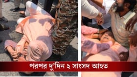 মার খেয়ে রাস্তায় লুটিয়ে পড়লেন রক্তাক্ত কল্যাণ