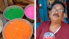 'আবির ব্ল্যাকে বিক্রি হচ্ছে', নন্দীগ্রামে কোন রঙের বিক্রি বাড়ছে