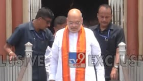 সরকার গঠনের আগে দক্ষিণেশ্বরে অমিত শাহ