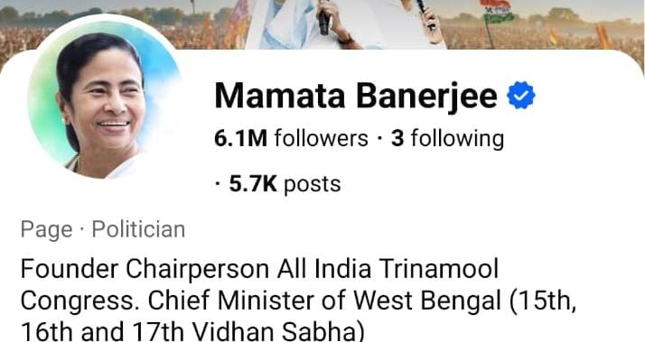 Mamata Social Media Bio