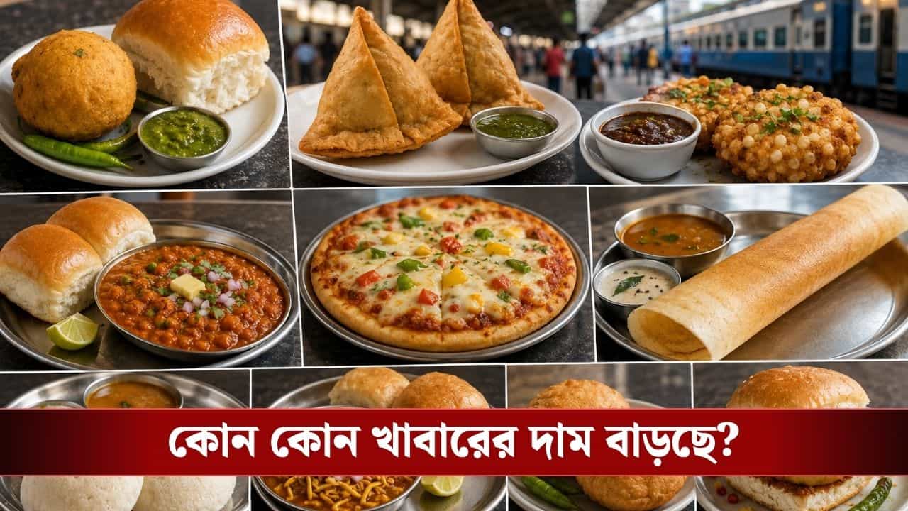 Station Food Price Hike: স্টেশনে গিয়ে এই খাবারগুলি খাচ্ছেন, তাহলে সাবধান! পকেট লাগবে ছ্যাঁকা Station Food Price Hike: স্টেশনে গিয়ে এই খাবারগুলি খাচ্ছেন, তাহলে সাবধান! পকেট লাগবে ছ্যাঁকা