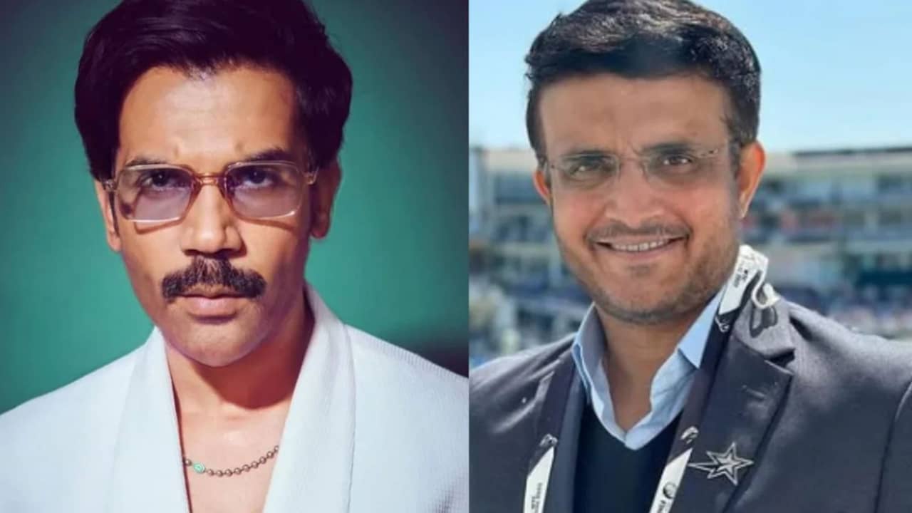 Sourav Ganguly Biopic look: সৌরভের অবতারে কেমন লাগছে রাজকুমার রাওকে? শুটিংয়ের ছবি ফাঁস হতেই শোরগোল