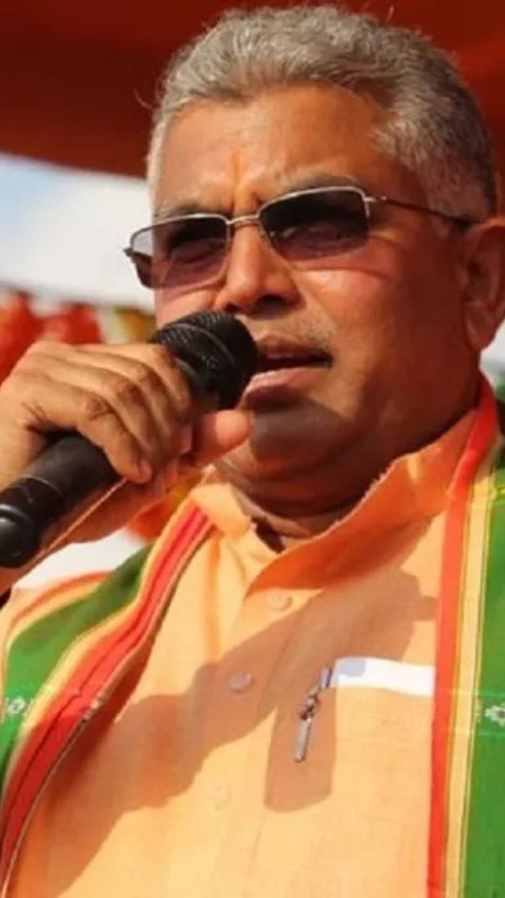 এসেছে সাধের জয়, খোশমেজাজে দিলীপ ঘোষ