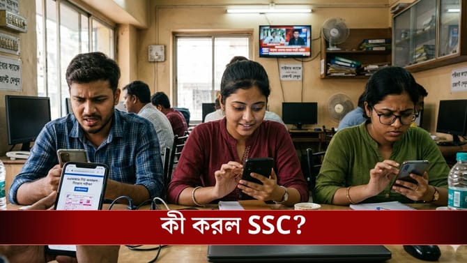 শুভেন্দু মুখ্যমন্ত্রী হওয়ার দিনই 'হাটে হাঁড়ি ভাঙল' SSC