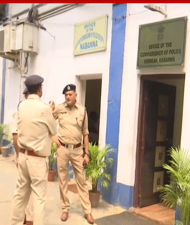 মুখ্যমন্ত্রীর বৈঠকের আগে নবান্ন সভাঘর পরিদর্শনে পুলিশ কমিশনার