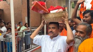 CM Suvendu Adhikari: ‘কালীঘাটের মায়ের পা থেকে পদ্মফুল আমার হাতে পড়ে’, আগাম জয় টের পেয়েছিলেন শুভেন্দু?