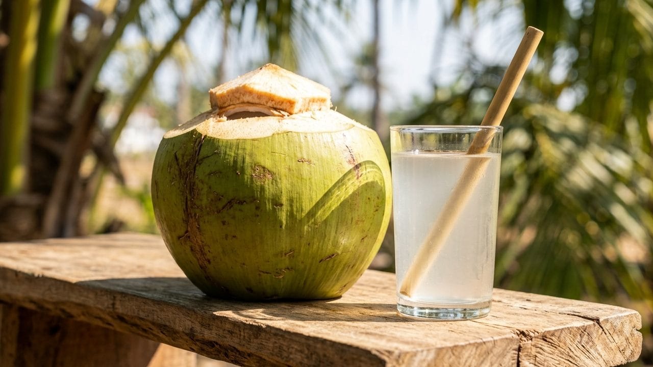 গরমে ডাবের জল শরীরের জন্য অমৃতের সমান, যা নিমেষে ক্লান্তি দূর করে। এতে থাকা খনিজ উপাদান শরীরে এনার্জি ফিরিয়ে আনতে সাহায্য করে। রাস্তার কাটা ফলের বদলে ডাবের জল পান করা অনেক বেশি স্বাস্থ্যকর। Gemini AI